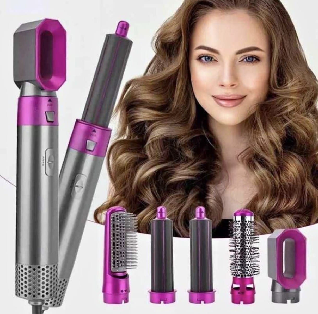 Cepillo Secador  De Cabello 5 En 1